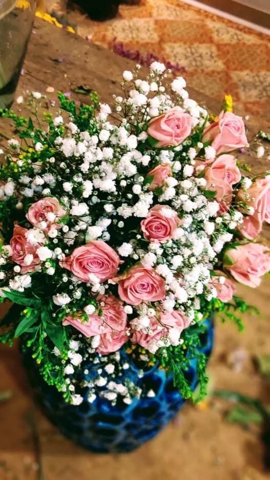 Decoración floral para la ceremonia