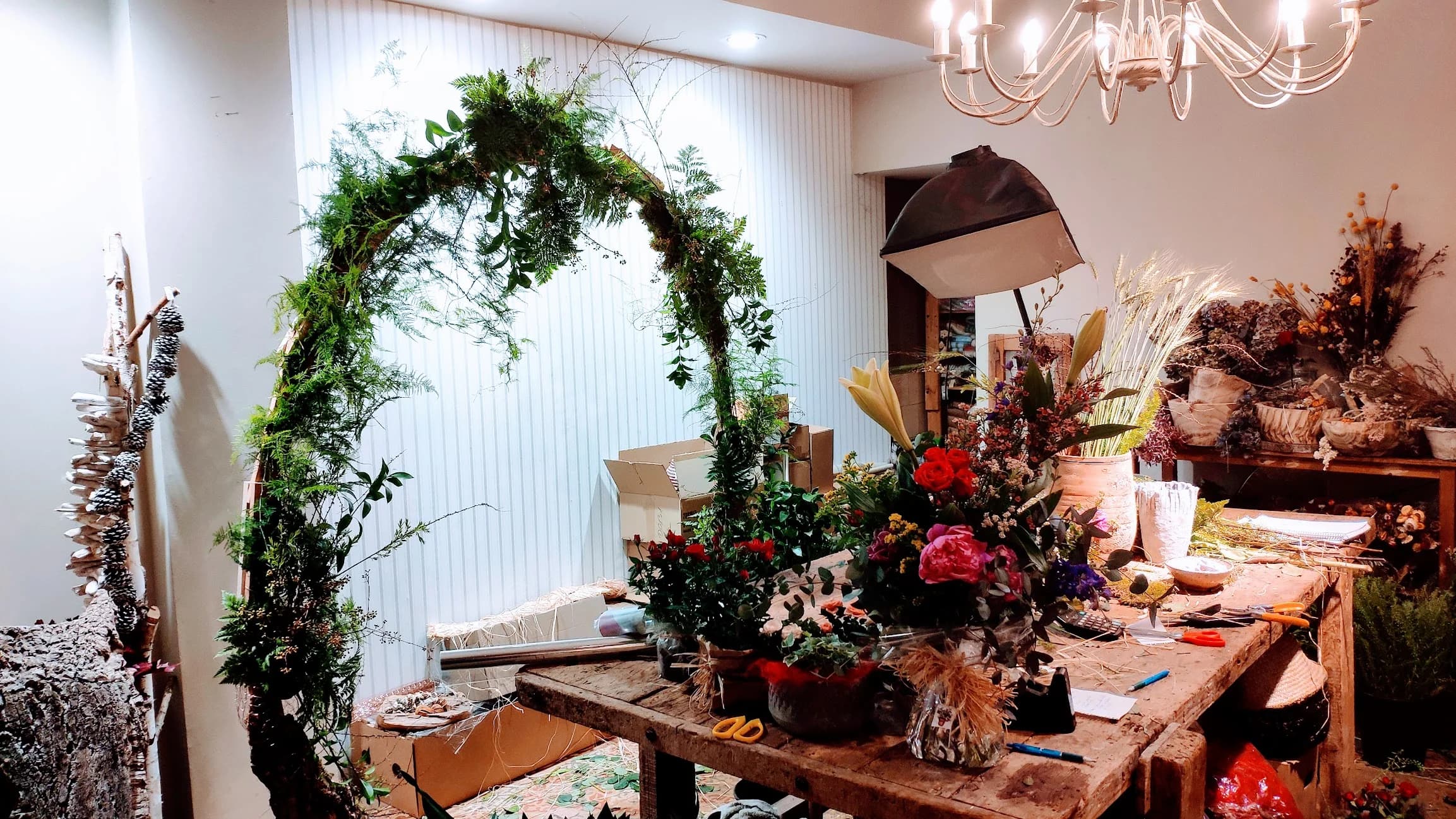 Decoración floral para bodas y eventos